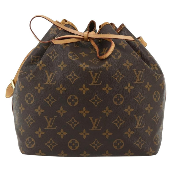 LOUIS VUITTON Monogram Petit Noe Shoulder Bag M42226 LV Auth mr2448