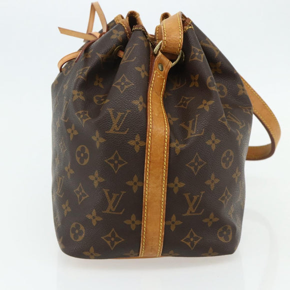 LOUIS VUITTON Monogram Petit Noe Shoulder Bag M42226 LV Auth mr2448