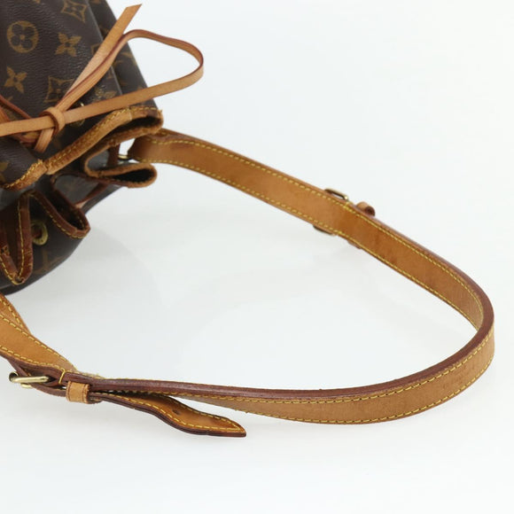 LOUIS VUITTON Monogram Petit Noe Shoulder Bag M42226 LV Auth mr2448