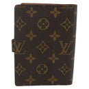 LOUIS VUITTON Monogram Agenda PM Day Planner Cover R20005 LV Auth mr2449-2