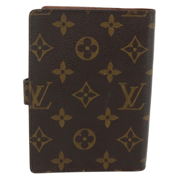 LOUIS VUITTON Monogram Agenda PM Day Planner Cover R20005 LV Auth mr2449