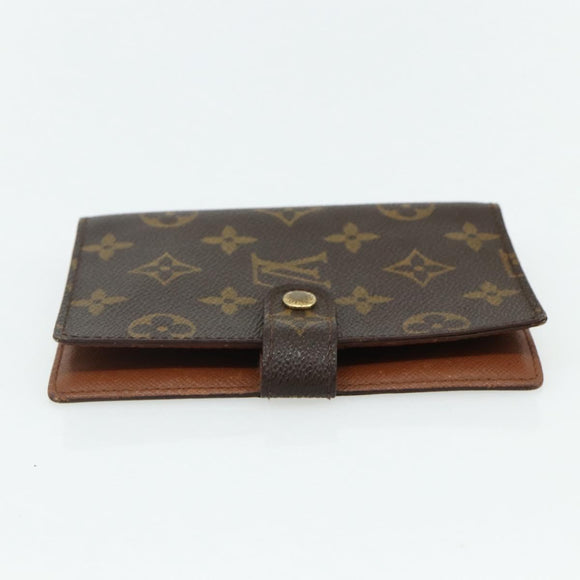 LOUIS VUITTON Monogram Agenda PM Day Planner Cover R20005 LV Auth mr2449