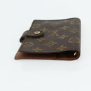 LOUIS VUITTON Monogram Agenda PM Day Planner Cover R20005 LV Auth mr2449-5