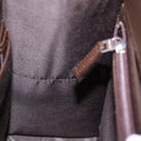 BURBERRY Nova Check Hand Bag Nylon Canvas Beige Auth mr245-19