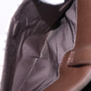 BURBERRY Nova Check Hand Bag Nylon Canvas Beige Auth mr245-22