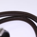 BURBERRY Nova Check Hand Bag Nylon Canvas Beige Auth mr245-8