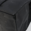 MCM Vicetos Logogram Shoulder Bag PVC Black Gold Auth mr2450-9