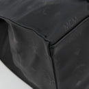 MCM Vicetos Logogram Shoulder Bag PVC Black Gold Auth mr2450-16