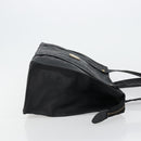 MCM Vicetos Logogram Shoulder Bag PVC Black Gold Auth mr2450-3