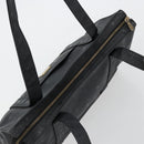 MCM Vicetos Logogram Shoulder Bag PVC Black Gold Auth mr2450-6