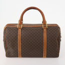 CELINE Macadam Canvas Boston Bag PVC Leder 3er Set Braun Auth mr2452-10