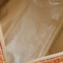 CELINE Macadam Canvas Boston Bag PVC Leder 3er Set Braun Auth mr2452-16