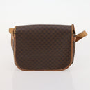 CELINE Macadam Canvas Boston Bag PVC Leder 3er Set Braun Auth mr2452-18