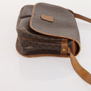 CELINE Macadam Canvas Boston Bag PVC Leder 3er Set Braun Auth mr2452-19