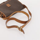 CELINE Macadam Canvas Boston Bag PVC Leder 3er Set Braun Auth mr2452-20