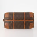 CELINE Macadam Canvas Boston Bag PVC Leder 3er Set Braun Auth mr2452-7