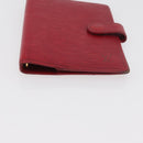 LOUIS VUITTON Monogram Epi Day Planner Cover Briefcase 2 Set Red LV Auth mr2456-14