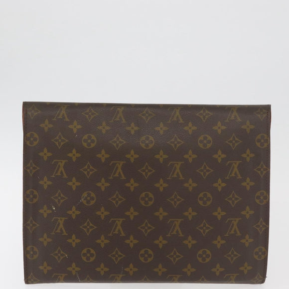 LOUIS VUITTON Monogram Epi Day Planner Cover Briefcase 2 Set Red LV Auth mr2456