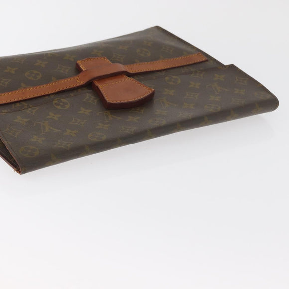 LOUIS VUITTON Monogram Epi Day Planner Cover Briefcase 2 Set Red LV Auth mr2456