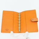 LOUIS VUITTON Epi Agenda PM Day Planner Cover Orange Mandarin R2005H Auth mr2461-13
