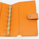 LOUIS VUITTON Epi Agenda PM Day Planner Cover Orange Mandarin R2005H Auth mr2461-15
