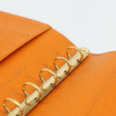 LOUIS VUITTON Epi Agenda PM Day Planner Cover Orange Mandarin R2005H Auth mr2461-18