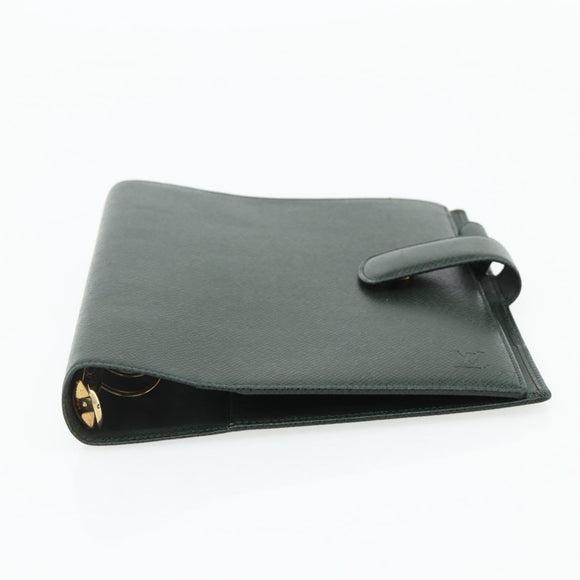 LOUIS VUITTON Taiga Agenda GM Day Planner Cover Epicea R20404 LV Auth mr2463A