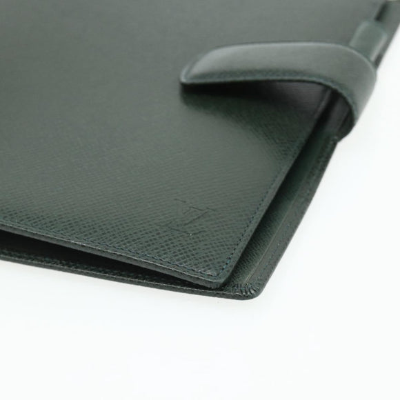 LOUIS VUITTON Taiga Agenda GM Day Planner Cover Epicea R20404 LV Auth mr2463A