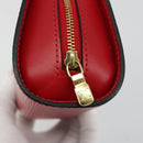 LOUIS VUITTON Epi Dauphine PM Pouch Castilian Red M48447 LV Auth mr2464-8