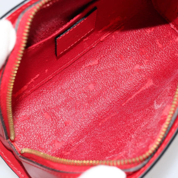 LOUIS VUITTON Epi Dauphine PM Pouch Castilian Red M48447 LV Auth mr2464
