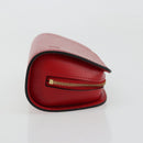LOUIS VUITTON Epi Dauphine PM Pouch Castilian Red M48447 LV Auth mr2464-3