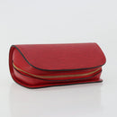 LOUIS VUITTON Epi Dauphine PM Pouch Castilian Red M48447 LV Auth mr2464-5