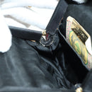 BOTTEGA VENETA INTRECCIATO Chain Shoulder Bag Nylon Multicolor Gold Auth mr2466V-21