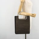 Chloe Hand Bag Jacquard Multicolor Silver Auth mr2469A-22