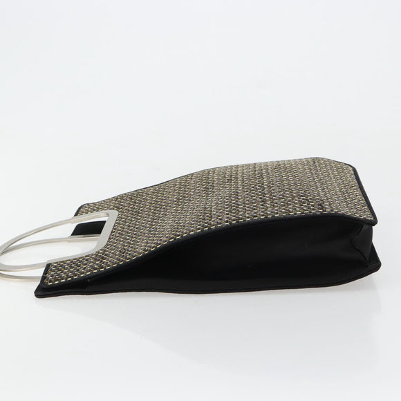 Chloe Hand Bag Jacquard Multicolor Silver Auth mr2469A