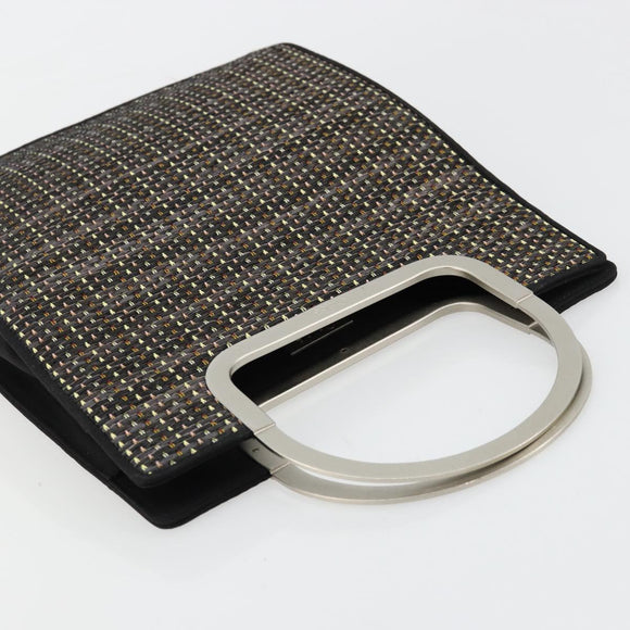 Chloe Hand Bag Jacquard Multicolor Silver Auth mr2469A