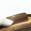 GUCCI GG Supreme Web Sherry Line Clutch Bag PVC Beige 89 01 012 Auth mr2470-17