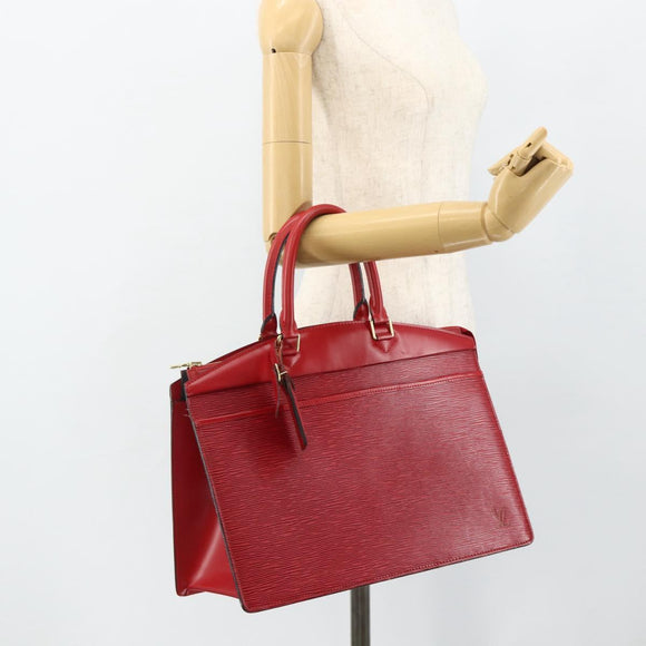 LOUIS VUITTON Epi Riviera Hand Bag Red M48187 LV Auth mr2480