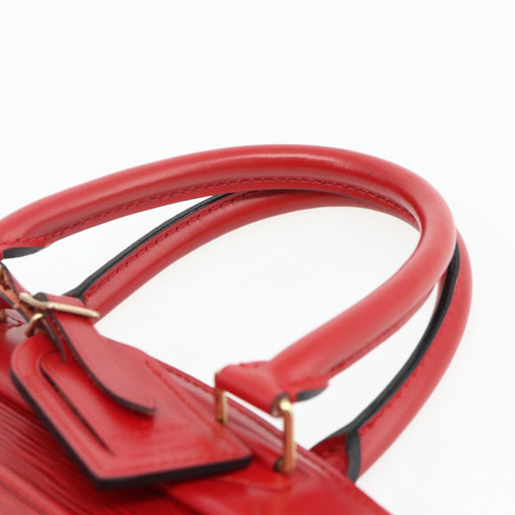 LOUIS VUITTON Epi Riviera Hand Bag Red M48187 LV Auth mr2480