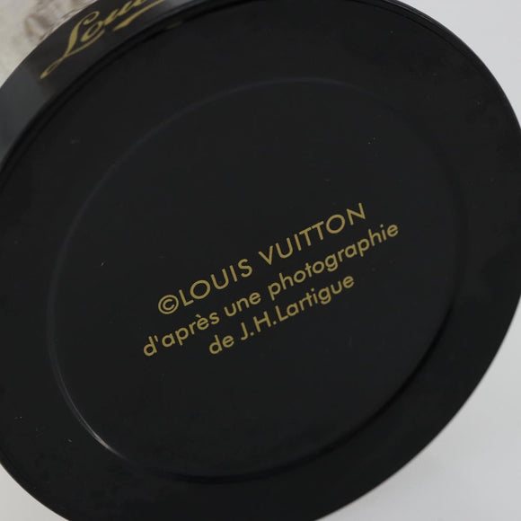 LOUIS VUITTON Trunk Tower Eiffel Tower Snow Globe plastic Clear LV Auth mr2481V