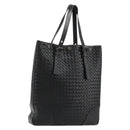 BOTTEGA VENETA INTRECCIATO Tote Bag Leather Black 269779 Auth mr2488-1