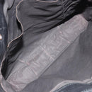 BOTTEGA VENETA INTRECCIATO Tote Bag Leather Black 269779 Auth mr2488-10