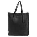 BOTTEGA VENETA INTRECCIATO Tote Bag Leather Black 269779 Auth mr2488-13