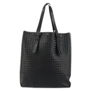 BOTTEGA VENETA INTRECCIATO Tote Bag Leather Black 269779 Auth mr2488-2