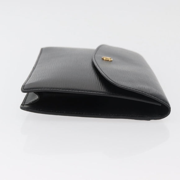 LOUIS VUITTON Epi Montaigne 27 Clutch Bag Schwarz M52652 LV Auth mr2491