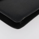 LOUIS VUITTON Epi Montaigne 27 Clutch Bag Schwarz M52652 LV Auth mr2491-7