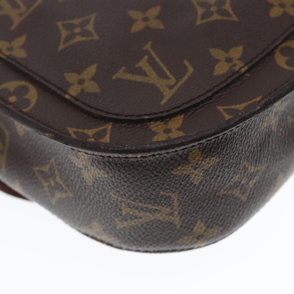 LOUIS VUITTON Monogram Saint Cloud GM Shoulder Bag M51242 LV Auth mr250