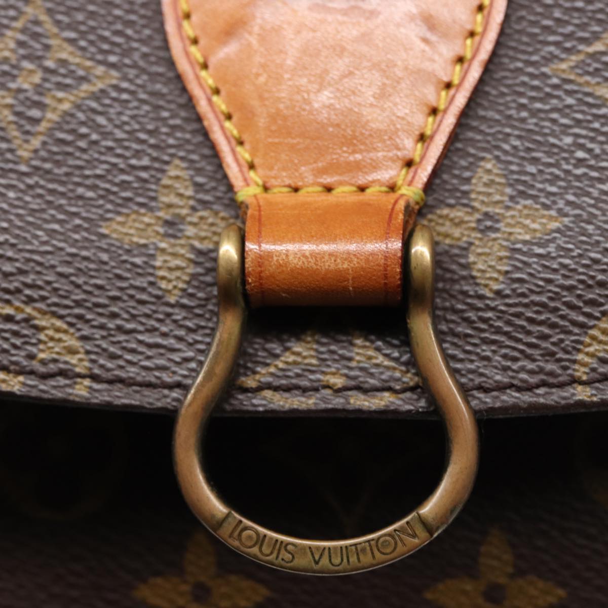 LOUIS VUITTON Monogram Saint Cloud GM Shoulder Bag M51242 LV Auth mr250