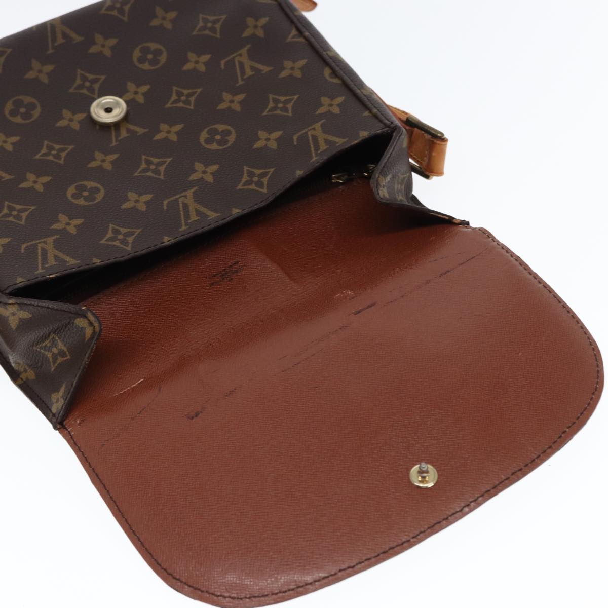 LOUIS VUITTON Monogram Saint Cloud GM Shoulder Bag M51242 LV Auth mr250