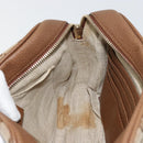 GUCCI GG Canvas Shoulder Bag Beige Gold 449413 Auth mr2500-20